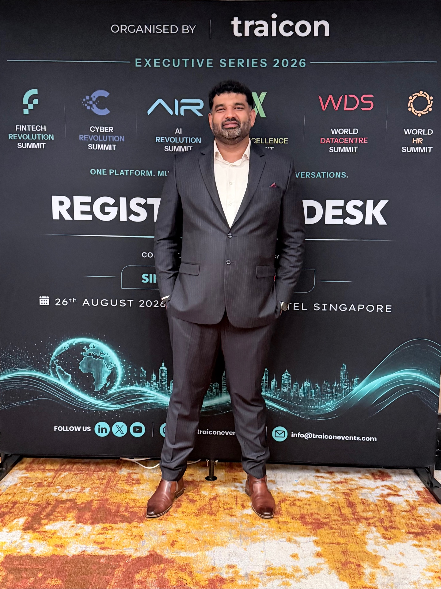 Ahmed Muzammil at the Traicon Executive Series 2026